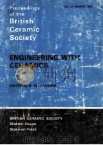 ENGINEERING WITH CERAMICS（1982 PDF版）