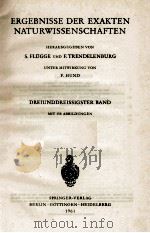 ERGEBNISSE DER EXAKTEN NATURWISSENSCHAFTEN（1961 PDF版）