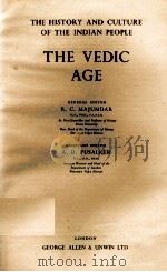 THE VEDIC AGE 1952 PDF电子版封面