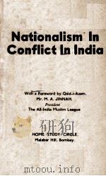 NATIONALISM IN CONFLICT IN INDIA（ PDF版）
