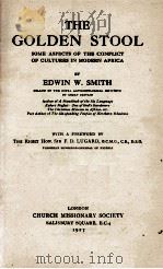 THE GOLDEN STOOL 1927 PDF电子版封面