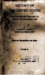 HISTORY OF THE UNITED STATES VOLUME III.（1913 PDF版）