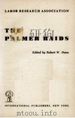 THE PALMER RAIDS 1948 PDF电子版封面
