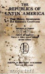 THE REPUBLICS OF LATIN AMERICA（1923 PDF版）