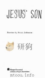 JUSUS' SON 1992 PDF电子版封面
