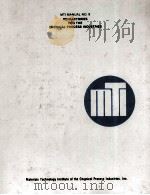 MTI MANUAL NO.9 REFRACTORIES FOR THE CHEMICAL PROCESS INDUSTRIES（1984 PDF版）