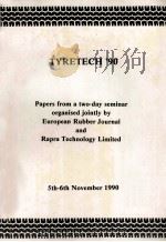 TYRETECH90 1990 PDF电子版封面