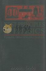 FIRST PRINCIPLES OF PHYSICS 1932 PDF电子版封面