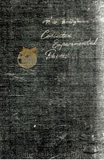 P. W. BRIDGMAN: COLLECTED EXPERIMENTAL PAPERS VOLUME I PAPERS 1-11（1964 PDF版）