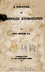 A TREATISE ON ELEMENTARY HYDROSTATICS（1922 PDF版）