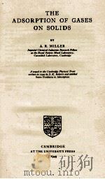 THE ADSORPTION OF GASES ON SOLIDS（1949 PDF版）