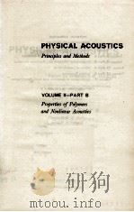 PHYSICAL ACOUSTICS: PRINCIPLES AND METHODS VOLUME II-PART B（1965 PDF版）