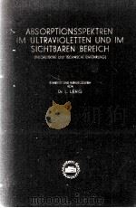 ABSORPTIONSSPEKTREN IM ULTRAVIOLETTEN UND IM SICHTBAREN BEREICH（1959 PDF版）