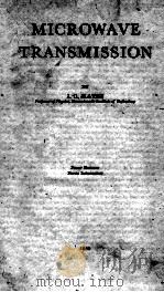 MICROWAVE TRANSMISSION（1942 PDF版）