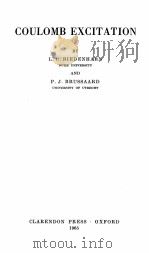 COULOMB EXCITATION（1965 PDF版）