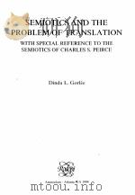 SEMIOTICS AND THE PROBLEM OF TRANSLATION PDF电子版封面
