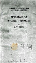 SPECTRUM OF ATOMIC HYDROGEN（1957 PDF版）
