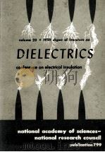 DIELECTRICS VOLUME 23 1959（1960 PDF版）