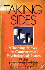 CLASHING VIEWS ON CONTROVERSIAL PSYCHOLOGICAL ISSUES FIFTH EDITION 1988 PDF电子版封面