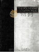 THE FOUNDERS CONSTITUTION VOLUME ONE（1987 PDF版）