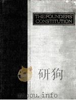 THE FOUNDERS CONSTITUTION VOLUME TWO 1987 PDF电子版封面 0226463877