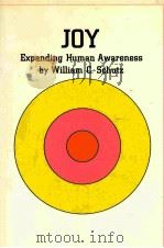 JOY EXPANDING HUMAN AWARENESS 1967 PDF电子版封面