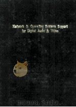 Lecture Notes in Computer Science 1018 Network and Operating Systems Support for Digital Audio and V 1995 PDF电子版封面 3540606475