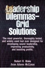 LEADERSHIP DILEMMAS-GRID SOLUTIONS（1991 PDF版）