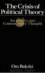 THE CRISIS OF POLITICAL THEORY（1987 PDF版）