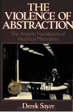 THE VIOLENCE OF ABSTRACTION 1987 PDF电子版封面 0631153187