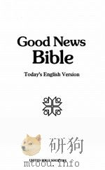 GOOD NEWS BIBLE TODAY'S ENGLISH VERSION（1971 PDF版）