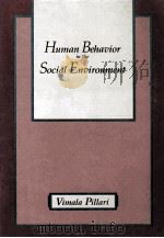 HUMAN BEHAVIOR IN THE SOCIAL ENVIRONMENT 1988 PDF电子版封面 0534090605