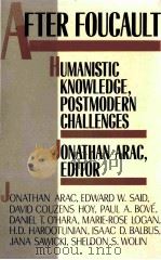 AFTER FOUCAULT 1988 PDF电子版封面 0813513294