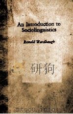 AN INTRODUCTION TO SOCIOLINGUISTICS（1986 PDF版）