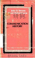 COMMUNICATION HISTORY 1980 PDF电子版封面 0803912587