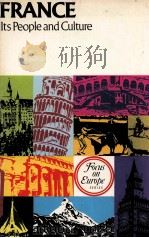 FRANCE THE PEOPLE AND CULTURE 1984 PDF电子版封面
