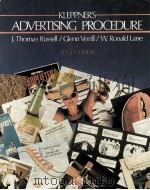 KLEPPNER'S ADVERTISING PROCEDURE TENTH EDITION 1986 PDF电子版封面 0135164516