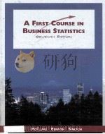 A FIRST COURSE IN BUSINESS STATISTICS SEVENTH EDITION 1998 PDF电子版封面