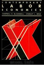 CONTEMPORARY LABOR ECONOMICS 1986 PDF电子版封面 0070449112