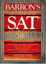 HOW TO PREPARE FOR THE SCHOLASTIC APTITUDE TEST FOURTEENTH EDITION（1987 PDF版）