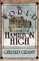 HAMILTON HUGH CERALD GRANT 1988 PDF电子版封面 0674962001