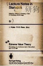 LECTURE NOTES IN STATISTICS 51 PDF电子版封面