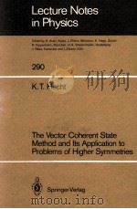 LECTURE NOTES IN PHYSICS 290 PDF电子版封面