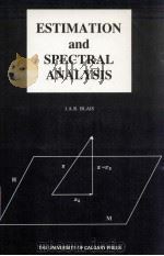 ESTIMATION AND SPECTRAL ANALYSIS（1988 PDF版）