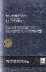 ORDER RESTRICTED STATISTICAL INFERENCE 1988 PDF电子版封面