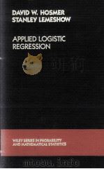 APPLIED LOGISTIC REGRESSION 1989 PDF电子版封面