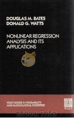 NONLINEAR REGRESSION ANALYSIS AND ITS APPLICATIONS 1988 PDF电子版封面