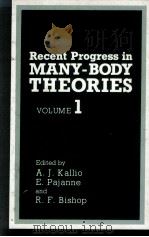 RECENT PROGRESS IN MANY-BODY THEORIES VOLUME 1（1988 PDF版）
