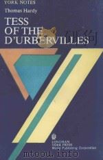 TESS OF THE D'URBERVILLES 1980 PDF电子版封面 0582780942 THOMAS HARDY