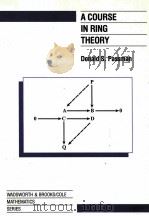 ACOURSE IN RING THEORY 1991 PDF电子版封面 0534137768